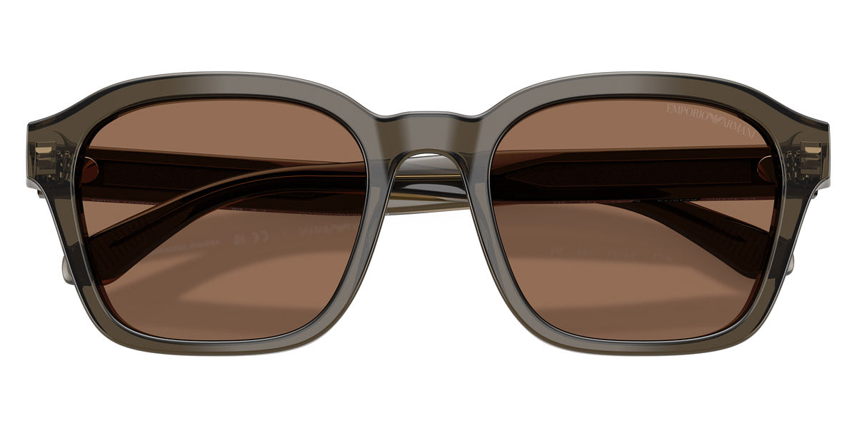 EMPORIO ARMANI SUNGLASSES - EA4245U 624973 54 - Shiny Transparent Gray