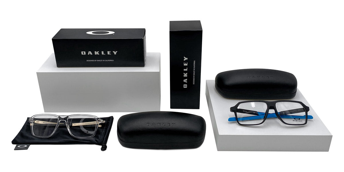 Oakley™ Exchange OX8055 805506 54 - شفاف غير لامع/أسود ساتان