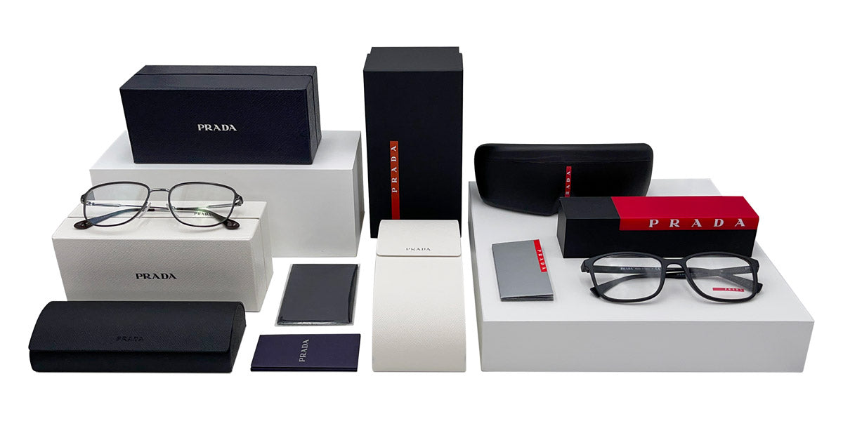 PRADA LINEA ROSSA EYEGLASSES - PS 01OV 1AB1O1 50