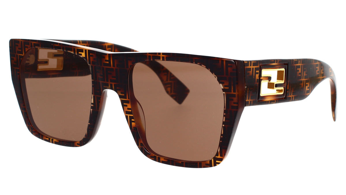FENDI BAGUETTE SUNGLASSES - FE40124I 55E 54