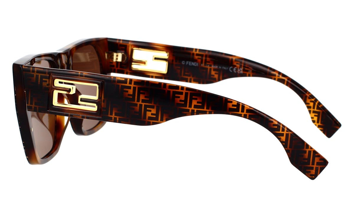 FENDI BAGUETTE SUNGLASSES - FE40124I 55E 54