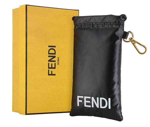 FENDI DIAGONAL SUNGLASSES - FE40198I 01A 54