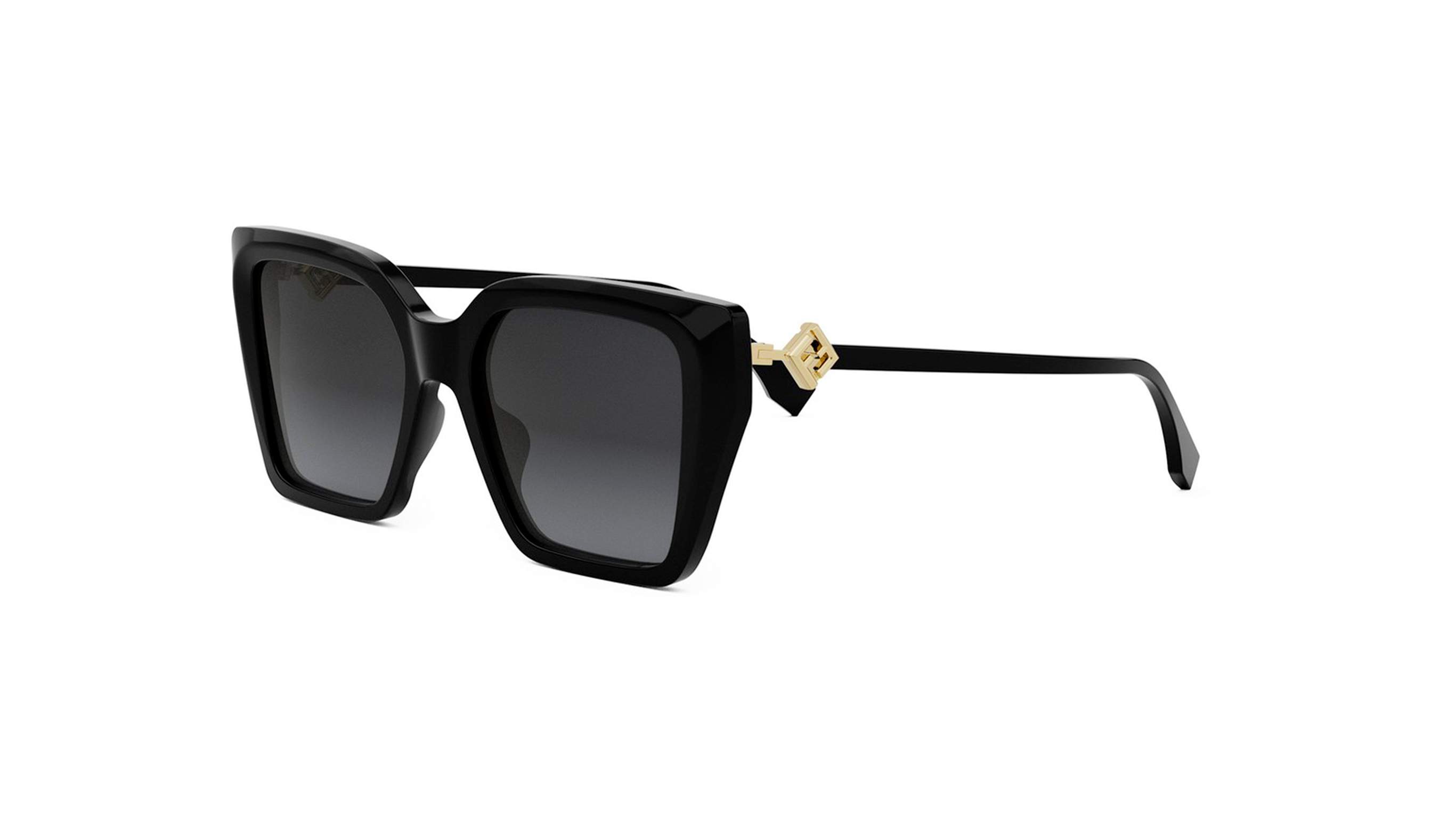 FENDI DIAMONDS SUNGLASSES - FE40161F 01B 55