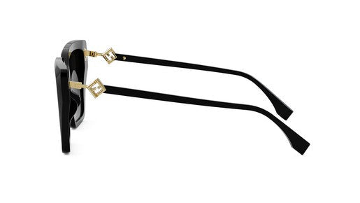 FENDI DIAMONDS SUNGLASSES - FE40161I 01B 54