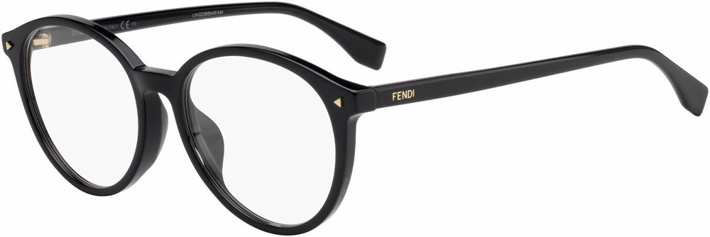FENDI EYEGLASSES  - FF0365/F 807 52 - BLACK
