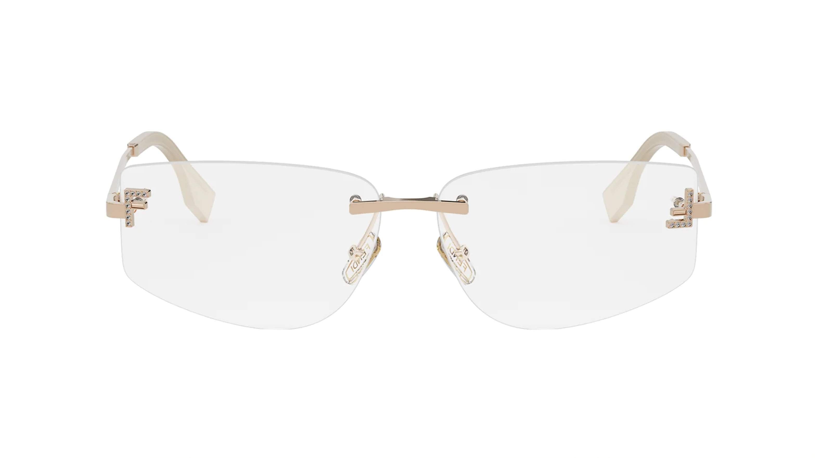 FENDI FIRST CRYSTAL EYEGLASSES - FE5116US 028 58