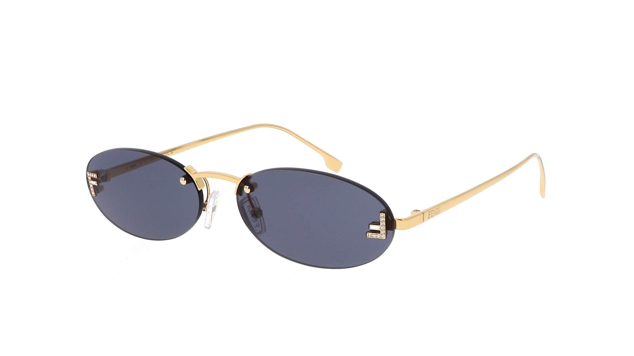 FENDI FIRST CRYSTAL SUNGLASSES - FE4075US 30V 54