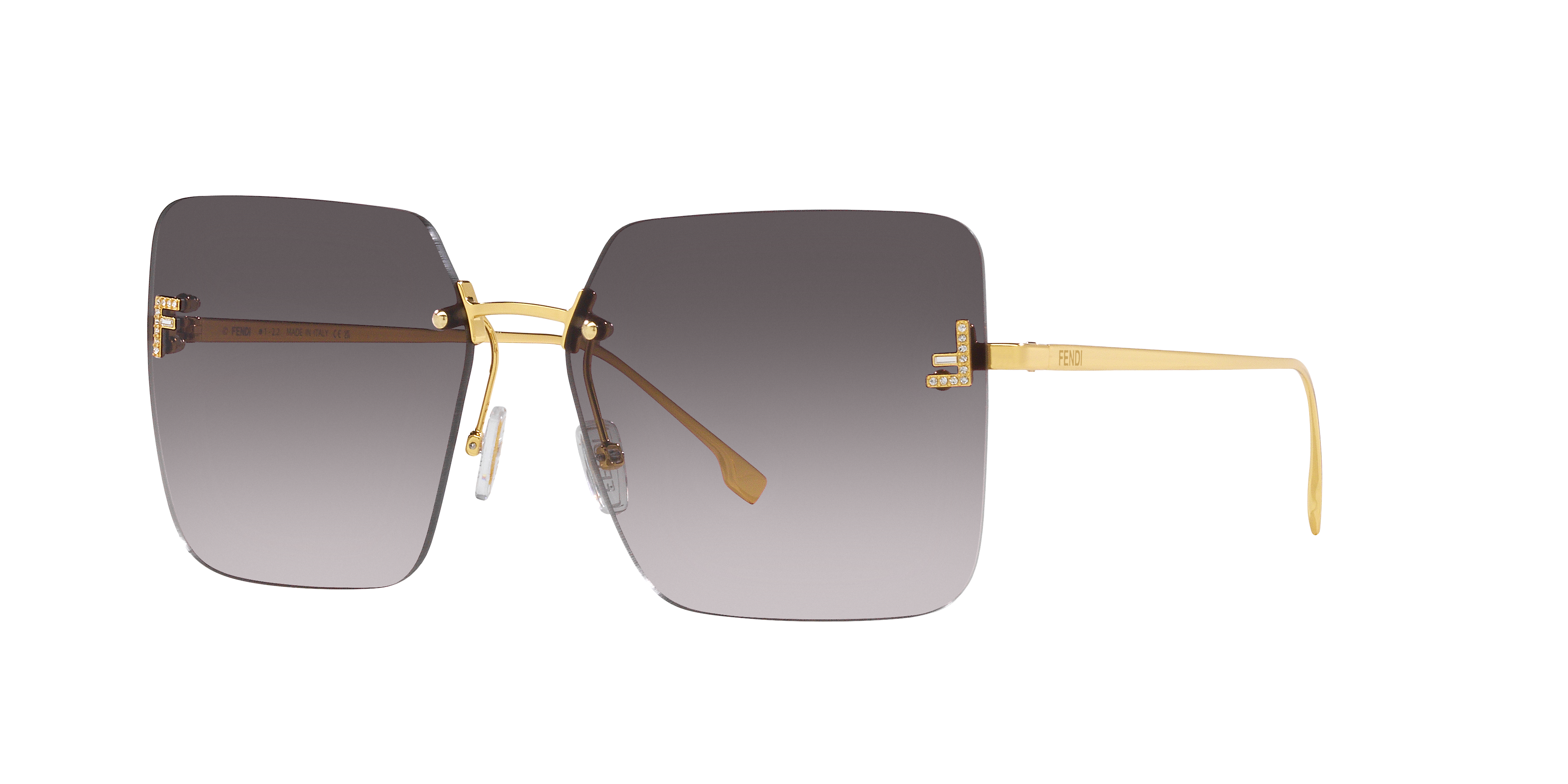 FENDI FIRST CRYSTAL SUNGLASSES - FE4082US 30B 59