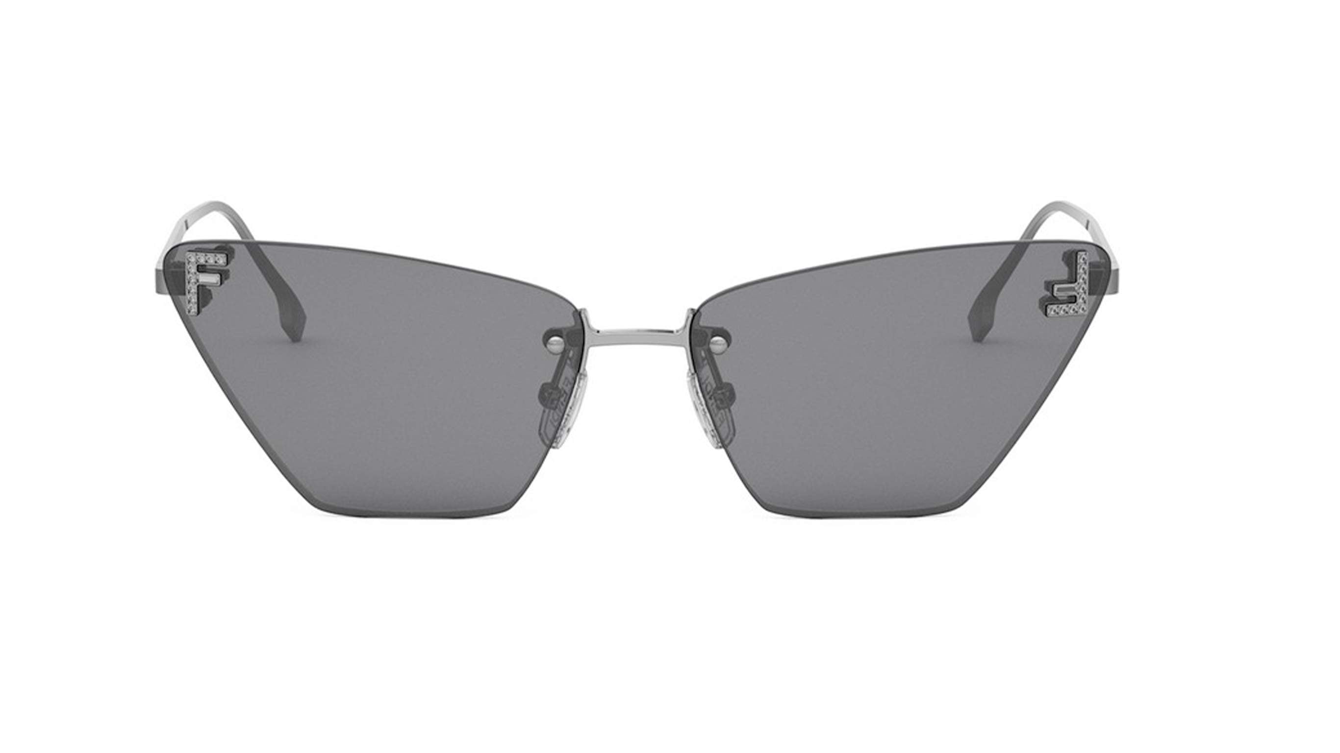 FENDI FIRST CRYSTAL SUNGLASSES - FE4160US 14A 57