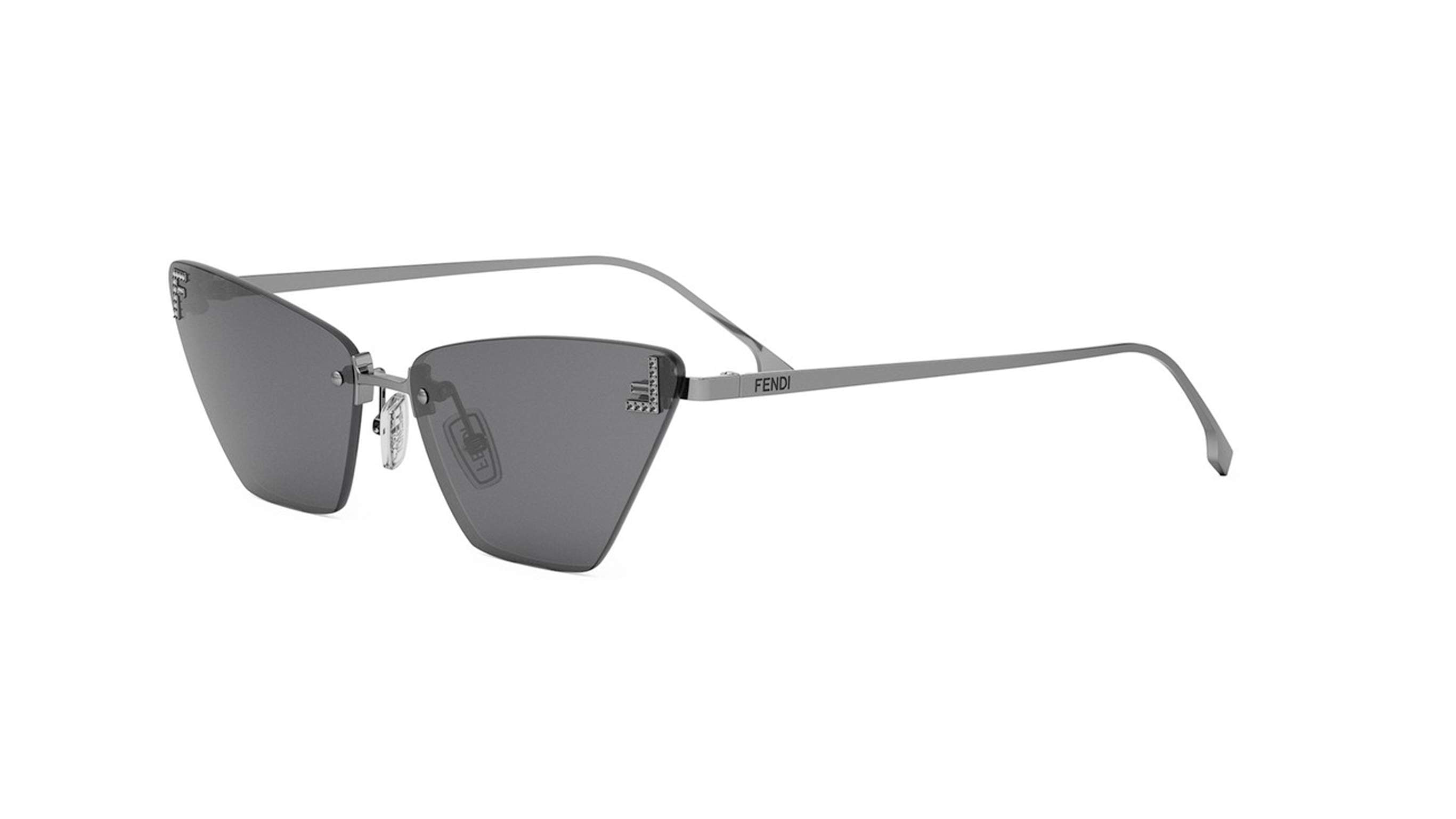FENDI FIRST CRYSTAL SUNGLASSES - FE4160US 14A 57