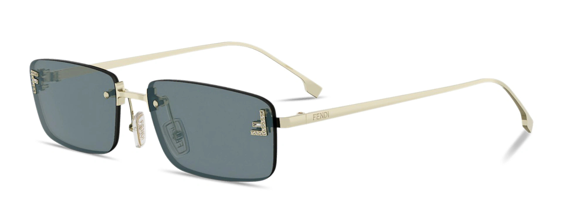 FENDI FIRST CRYSTAL SUNGLASSES - FE4172US 32V 54