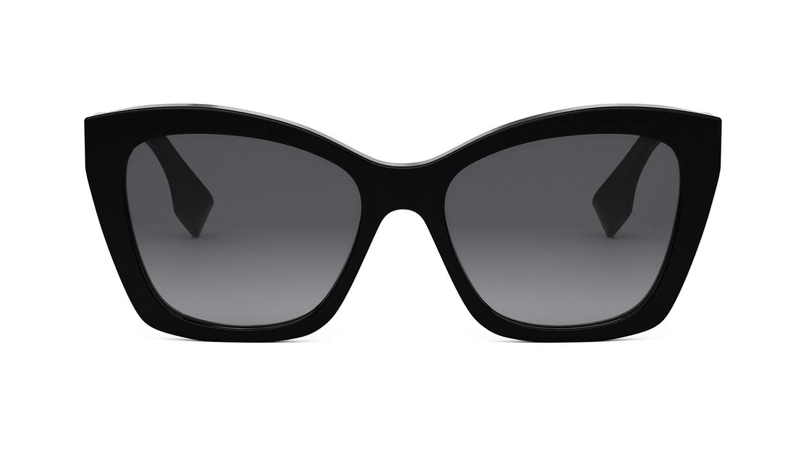 FENDI LETTERING SUNGLASSES - FE40151I 01B 55