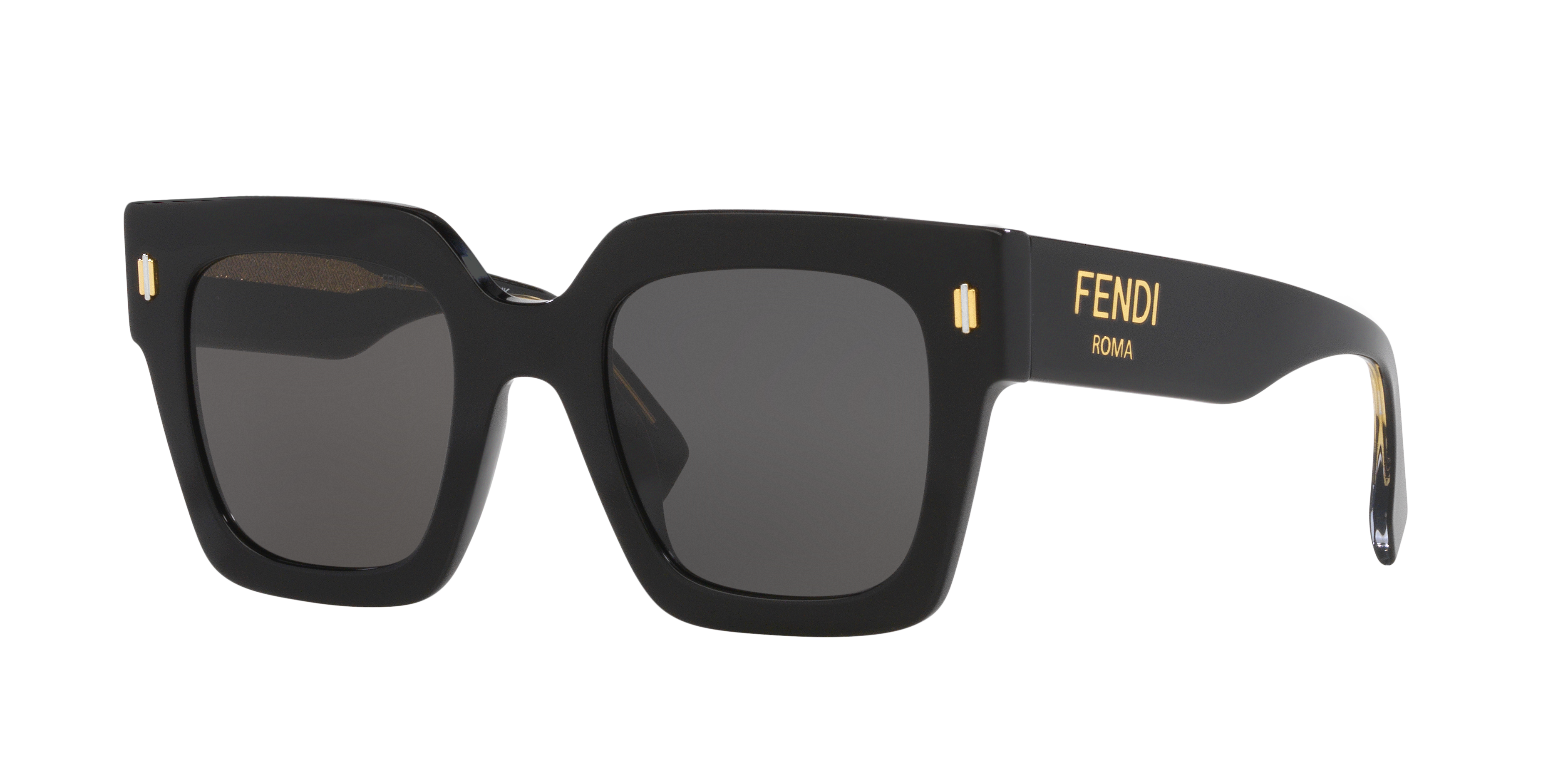 FENDI ROMA SUNGLASSES - FE40101I 01A 50