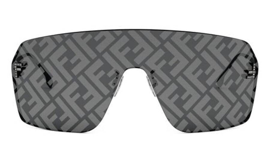 FENDI FIRST CRYSTAL SUNGLASSES - FE4121US 02A 00