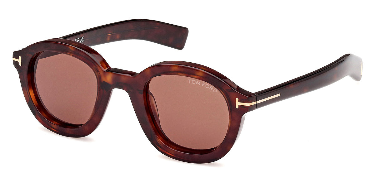 Tom Ford™ FT1100 Raffa 52E 46 - Dark Havana