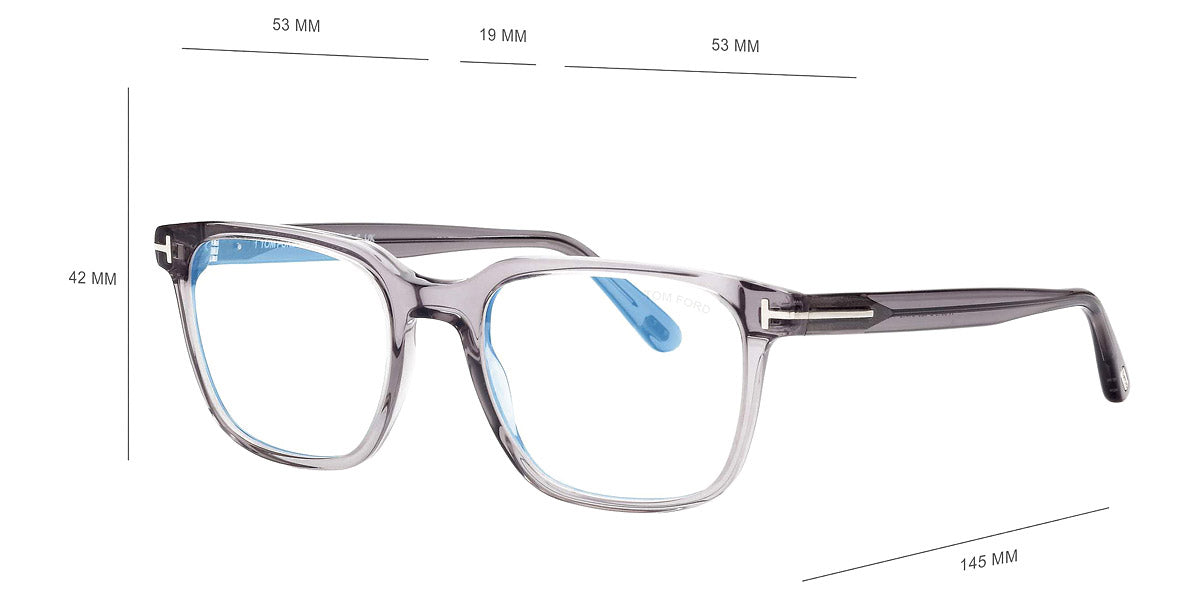 TOMFORD EYEGLASSES - FT5818-B 20 53