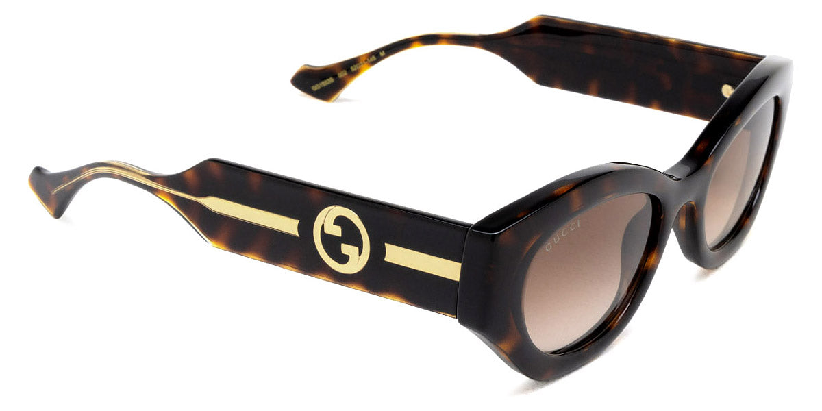 Gucci™ GG1553S 002 52 - هافانا/كريستال