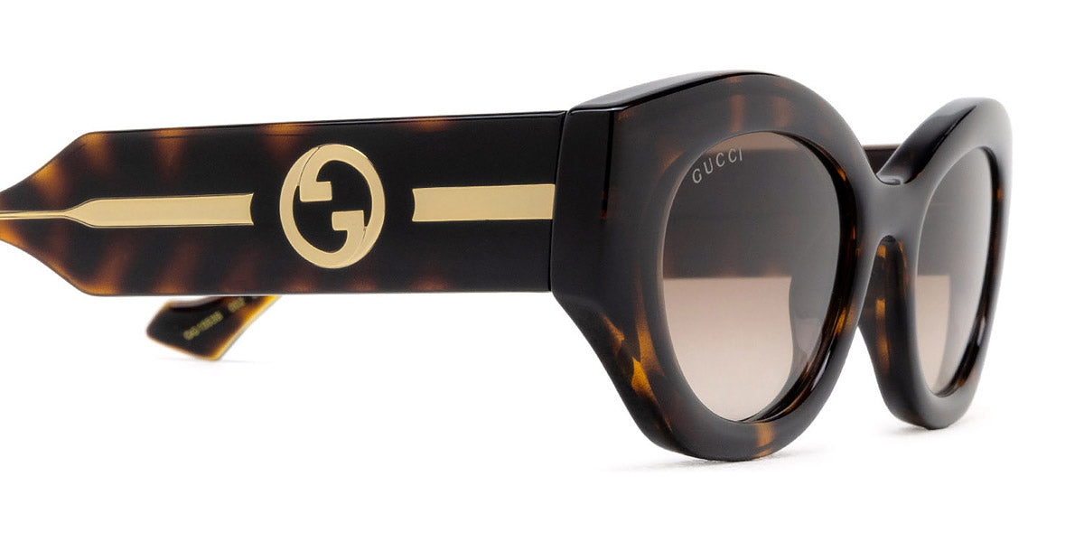 Gucci™ GG1553S 002 52 - هافانا/كريستال