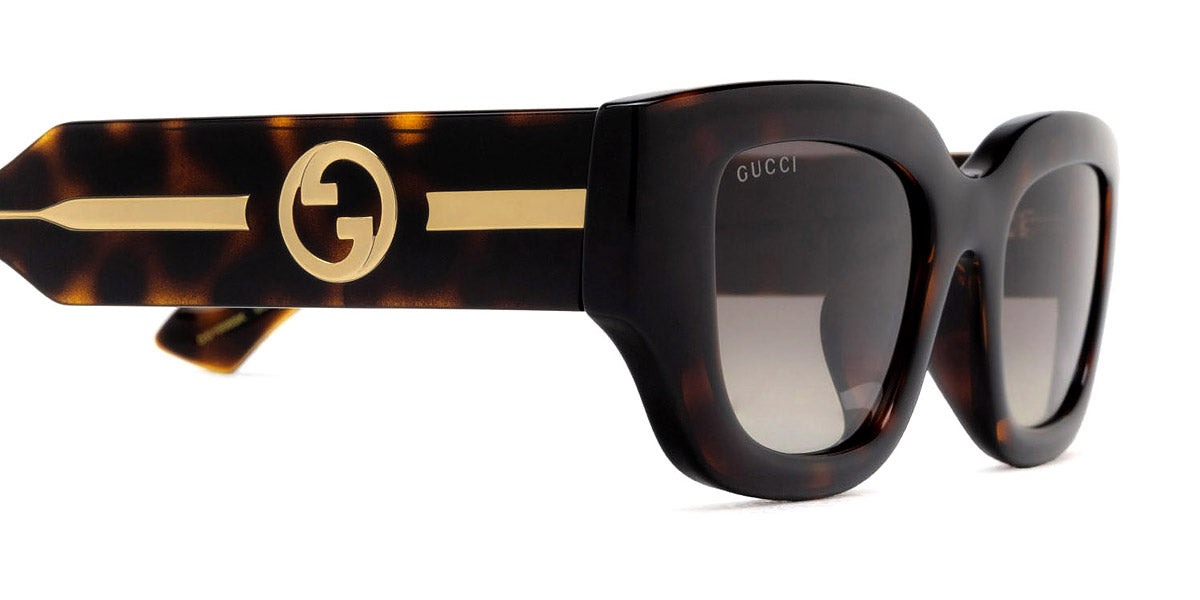 Gucci™ GG1558SK 002 51 - هافانا/كريستال