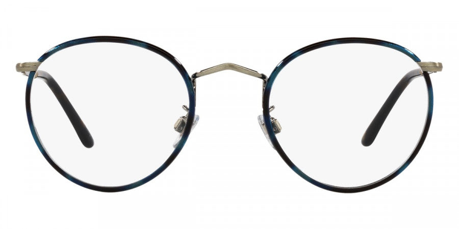 GIORGIO ARMANI EYEGLASSES - AR 112MJ 3247 49 - Blue Havana/Gold