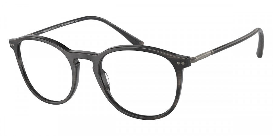 GIORGIO ARMANI EYEGLASSES - AR7125 5964 50 - Striped Gray