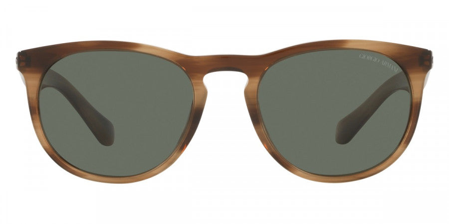 GIORGIO ARMANI SUNGLASSES - AR8149 590058 54 - Striped Brown