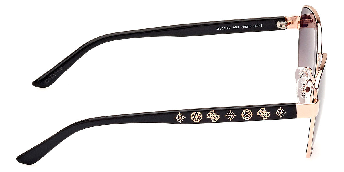 GUESS SUNGLASSES - GU00102 05B 56 - Shiny Black