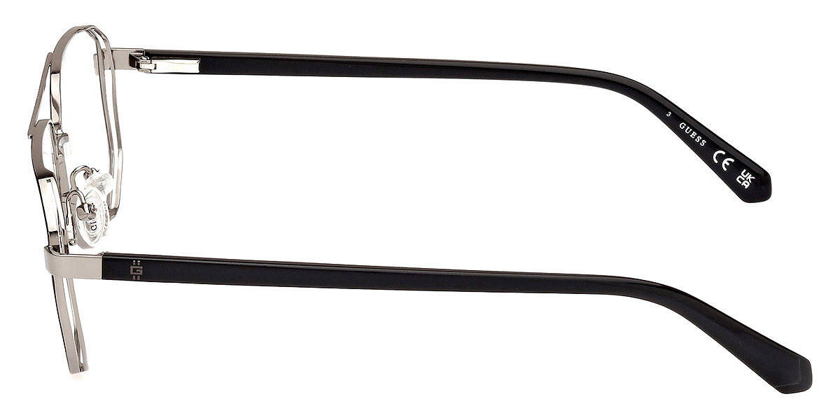 GUESS EYEGLASSES - GU50135 005 57 - Shiny Black