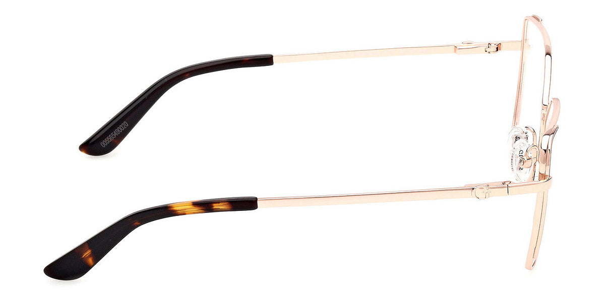 GUESS EYEGLASSES - GU50223 028 55 - Shiny Rose Gold