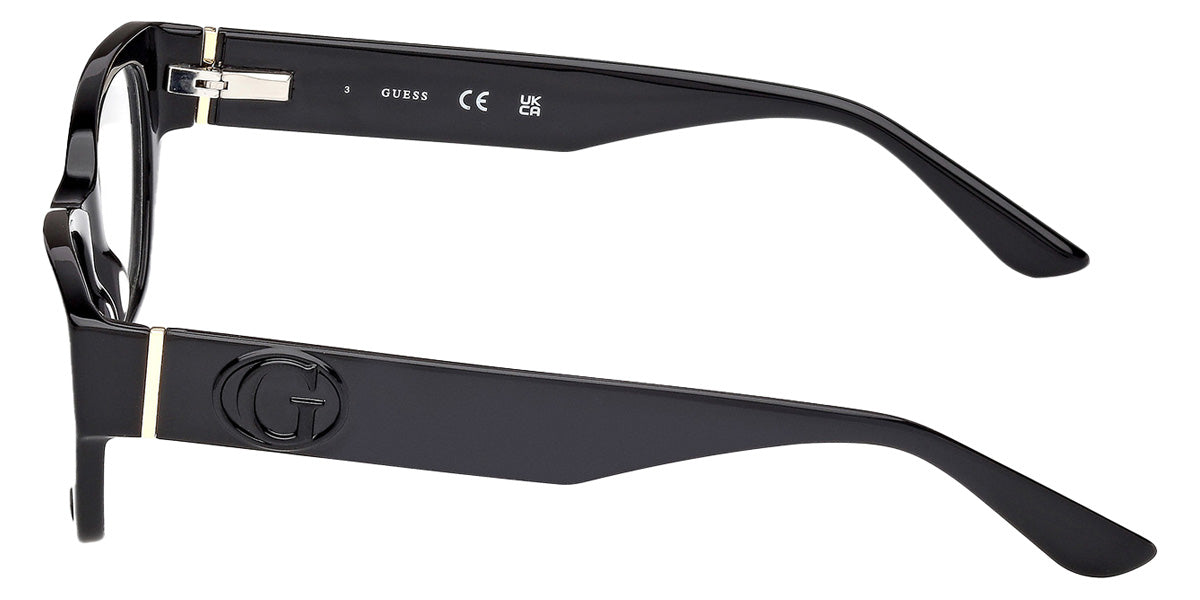 GUESS EYEGLASSES - GU50304 001 50 - Shiny Black