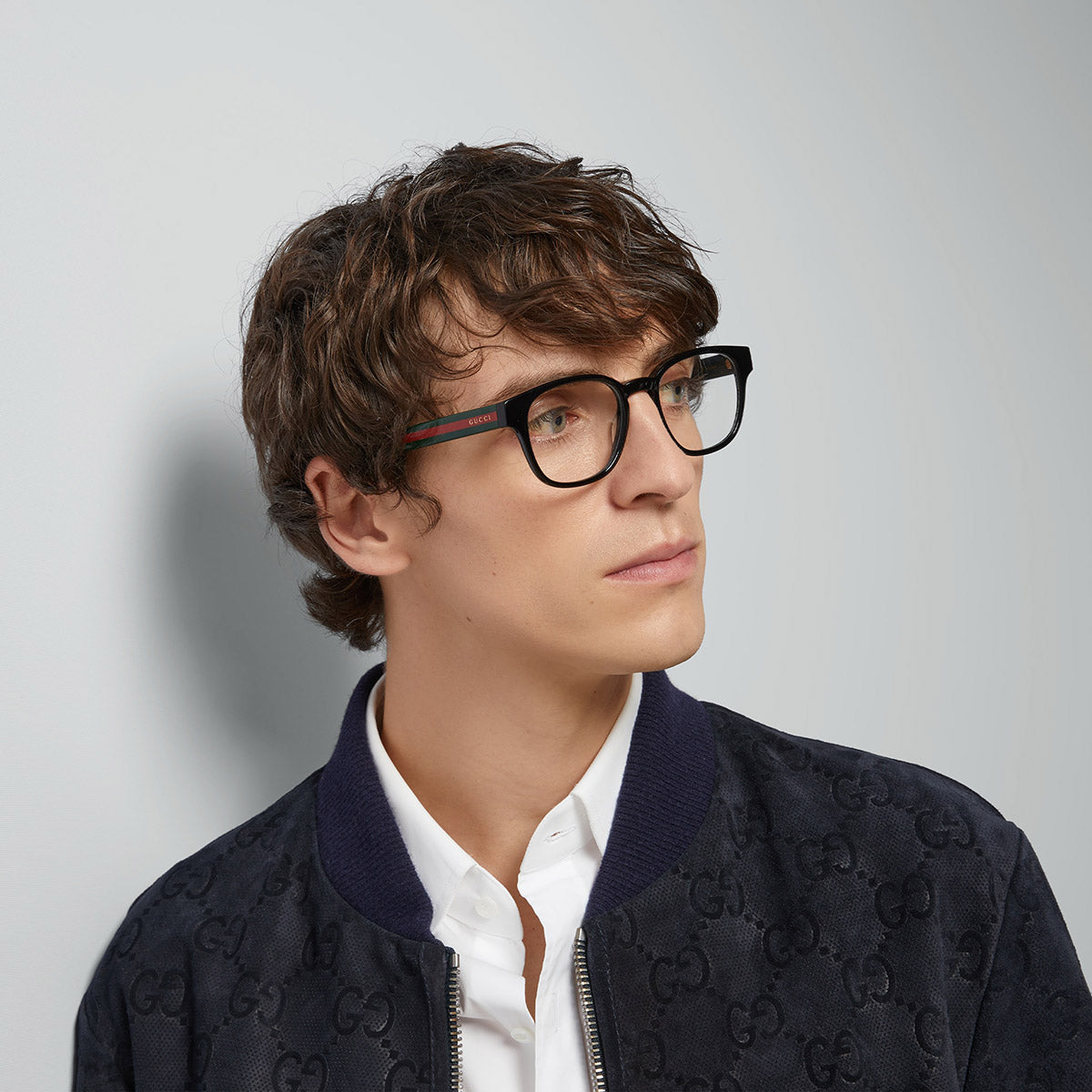 GUCCI EYEGLASSES - GG0927O 001 49 - BLACK/GREEN