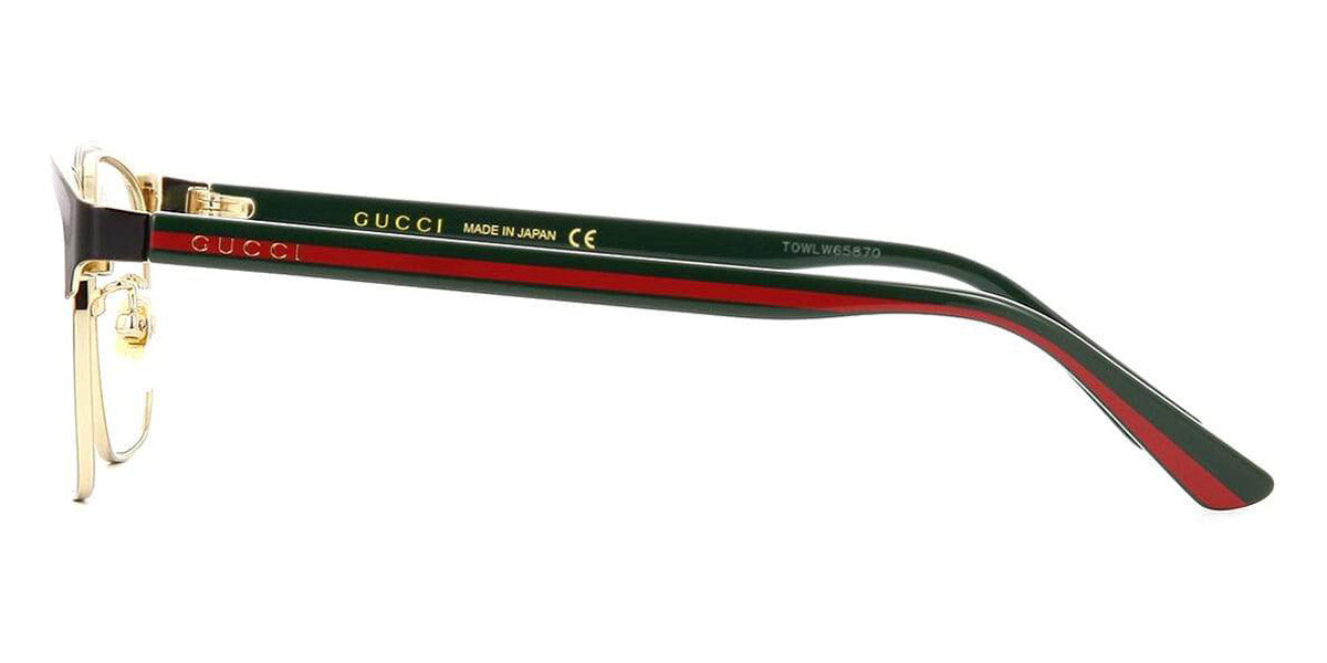 GUCCI EYEGLASSES - GG0934OA 001 54 - BLACK/GREEN