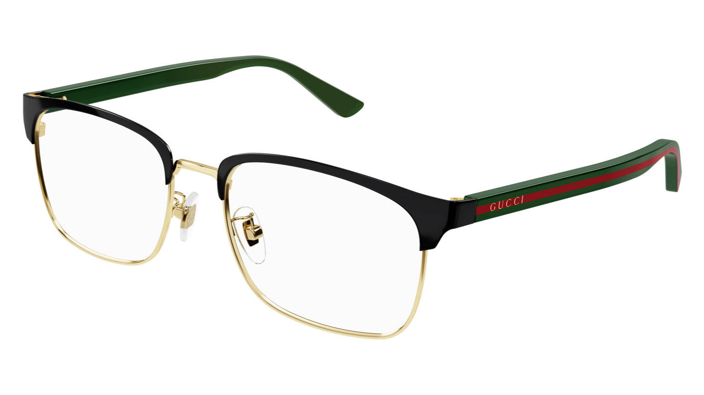 GUCCI EYEGLASSES - GG0934OA 001 54 - BLACK/GREEN
