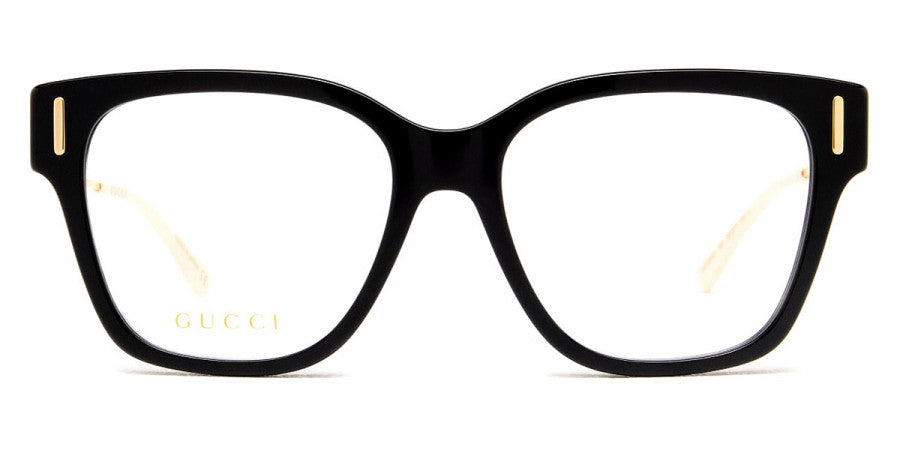 GUCCI EYEGLASSES - GG1204O 001 55 - BLACK/GOLD