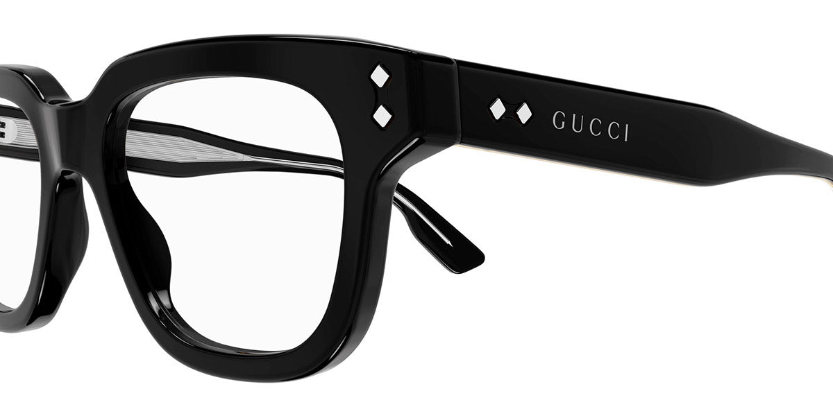 GUCCI EYEGLASSES - GG1219O 001 50 - BLACK
