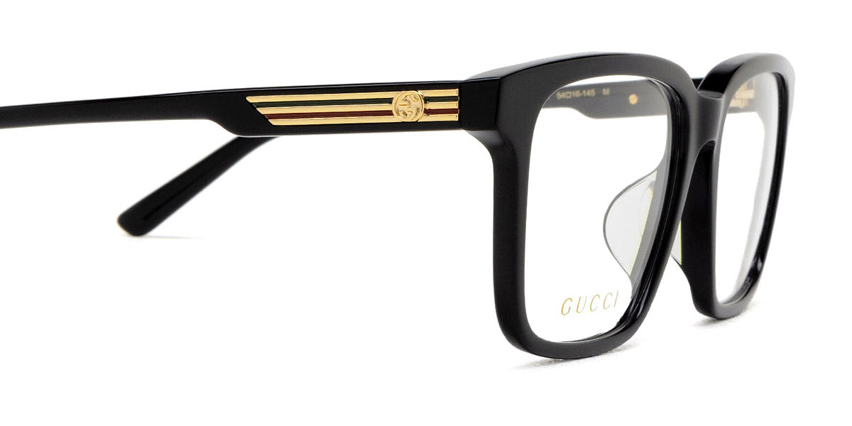 GUCCI EYEGLASSES - GG1293OA 001 54 - BLACK