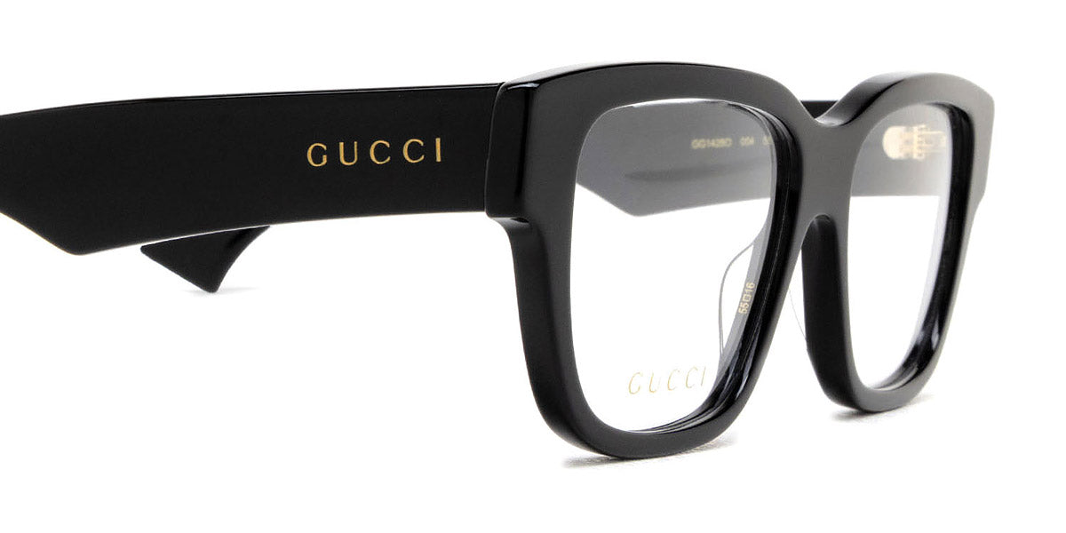 GUCCI EYEGLASSES - GG1428O 004 55 - BLACK