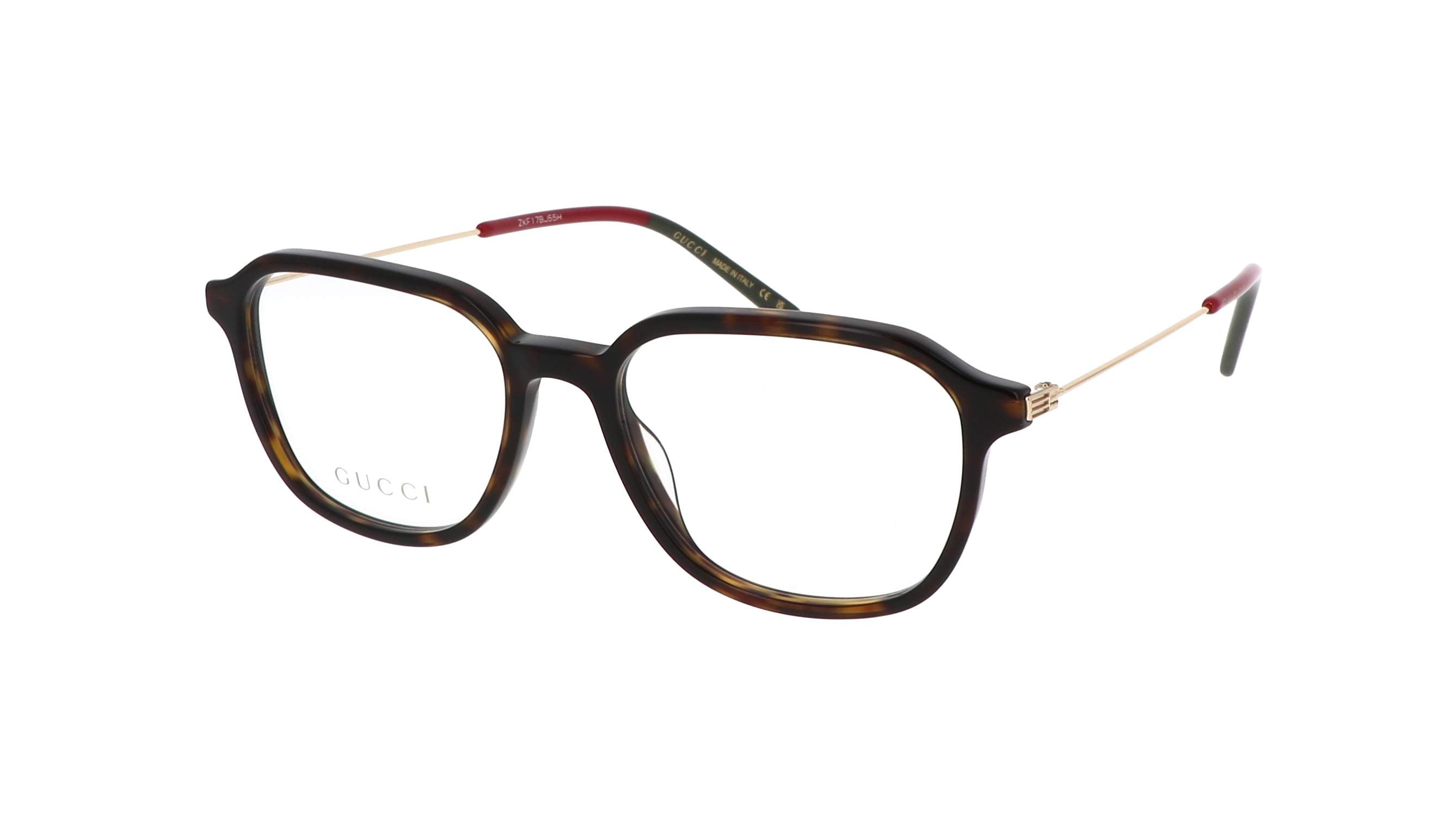 GUCCI EYEGLASSES - GG1576O 001 52 - BLACK/GOLD