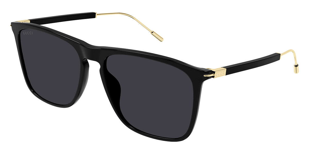GUCCI SUNGLASSES - GG1269S 001 58 - BLACK/GOLD