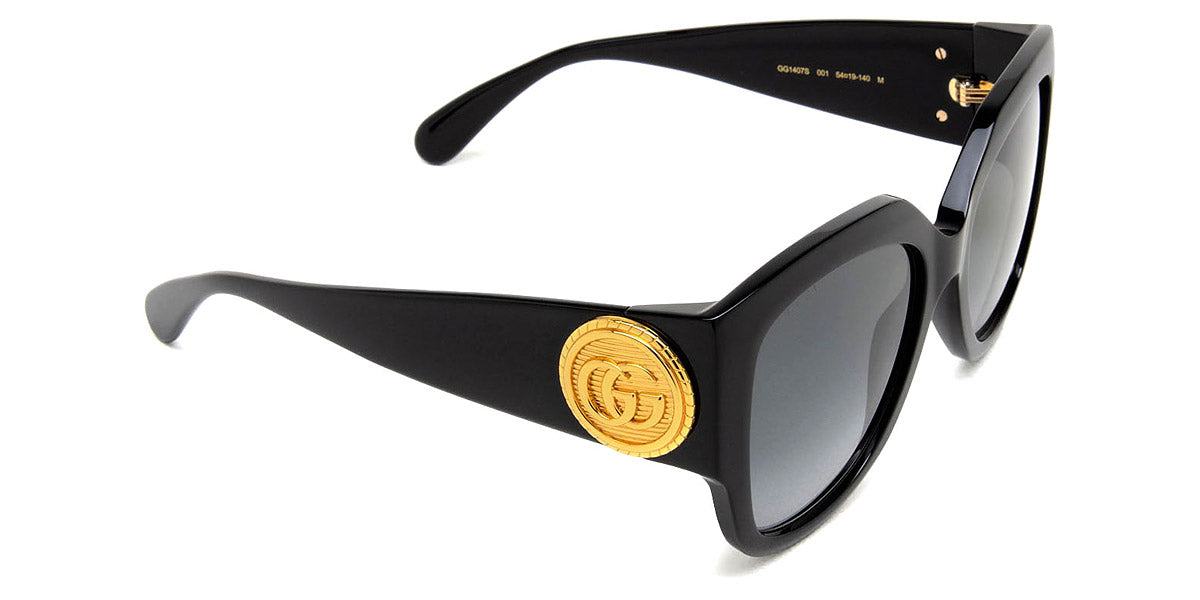 GUCCI SUNGLASSES - GG1407S 001 54 - BLACK