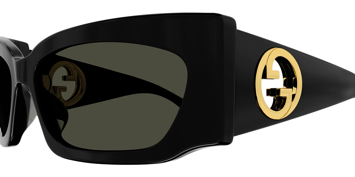 GUCCI SUNGLASSES - GG1412S 001 62 - BLACK