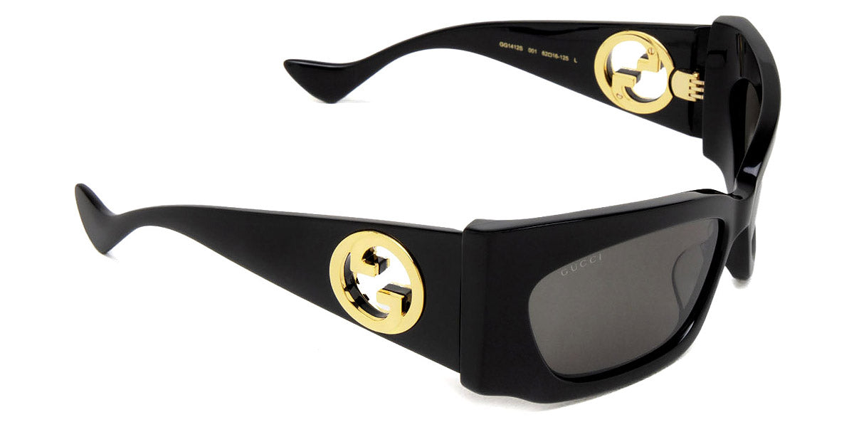 GUCCI SUNGLASSES - GG1412S 001 62 - BLACK