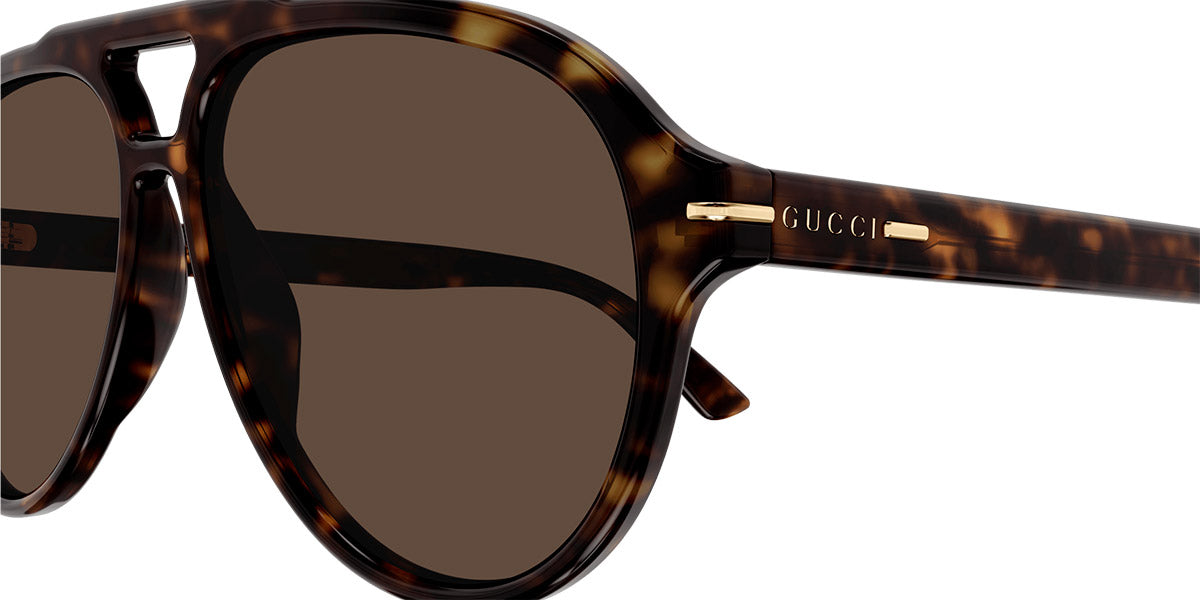 GUCCI SUNGLASSES - GG1443S 003 58 - HAVANA
