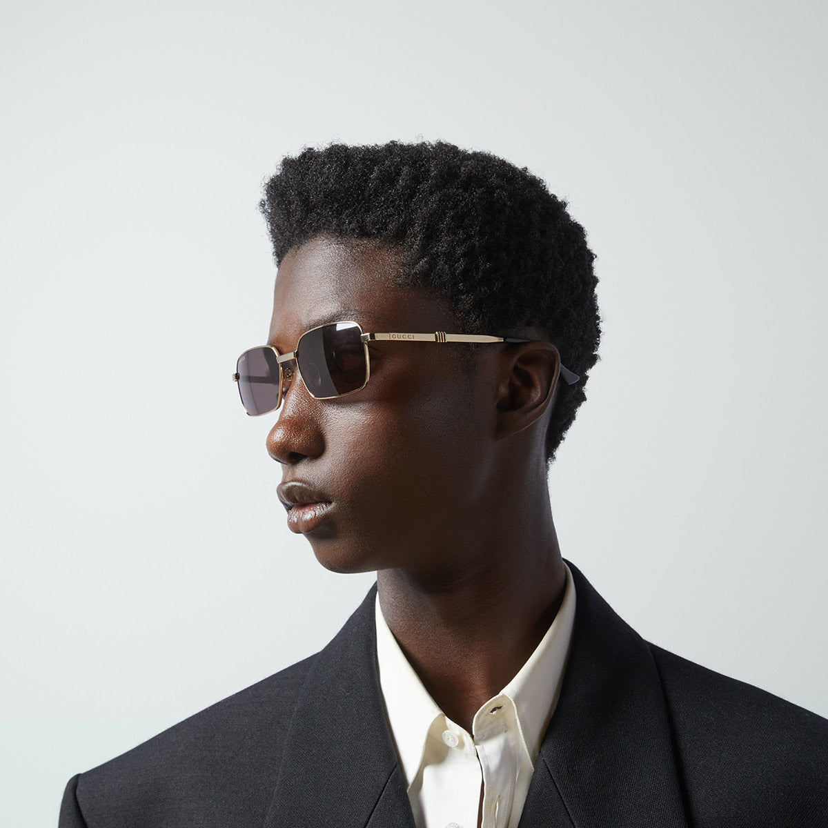 GUCCI SUNGLASSES - GG1495S 001 56 - GOLD