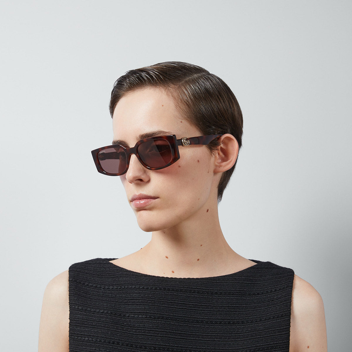 GUCCI SUNGLASSES - GG1534S 002 55 - HAVANA