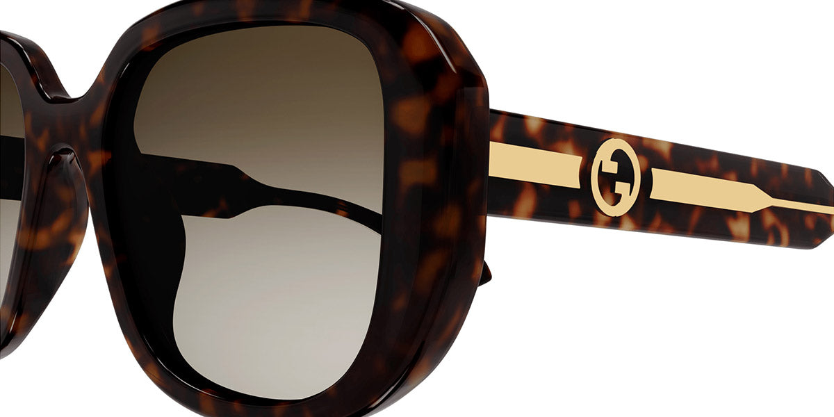 GUCCI SUNGLASSES - GG1557SK 002 54 - HAVANA/CRYSTAL