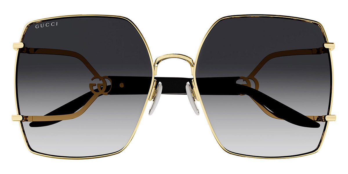 GUCCI SUNGLASSES - GG1564SA 001 61 - GOLD/BLACK