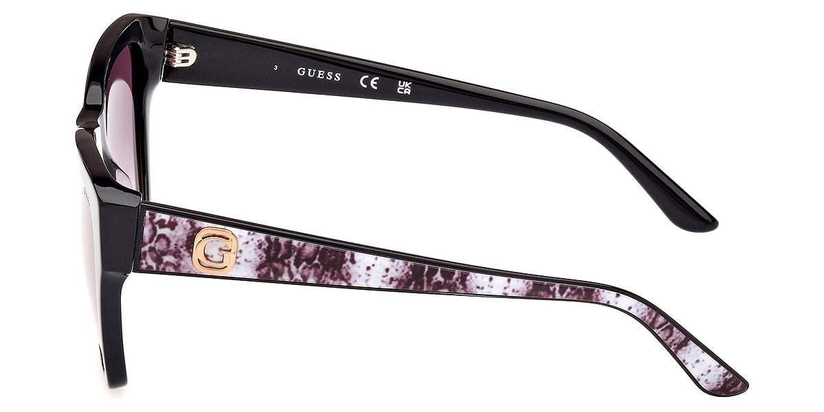 GUESS SUNGLASSES - GU00113 01B 55 - Shiny Black