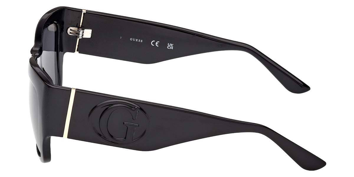 GUESS SUNGLASSES - GU00252 01A 54 - Shiny Black