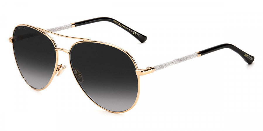 JIMMY CHOO SUNGLASSES - Devan/S 0RHL9O 59 - Gold Black
